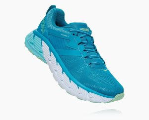 Hoka One One Women's Gaviota 2 Running Shoes Blue - AU ONSA